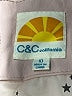 C&C California 100% Polyurethane Tan Jacket Size 10 - photo 3