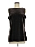 Susan Graver Black Sleeveless Top Size M - photo 1