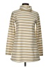Dudley Stephens 100% Polyester Gold Turtleneck Sweater Size S - photo 1