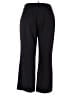 Rafaella Solid Black Dress Pants Size 22 - photo 2