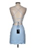 NBD Solid Blue Cocktail Dress Size XS - photo 2