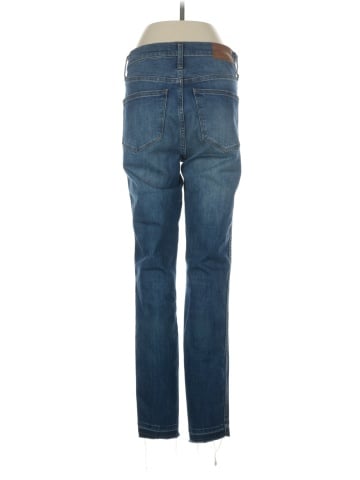 Madewell 10" High-Rise Skinny Jeans: Drop-Hem Edition (view 2)