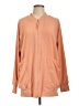 Zella Solid Orange Track Jacket Size L - photo 1