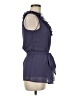Adiva 100% Polyester Purple Sleeveless Blouse Size M - photo 4
