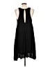 Milly 100% Viscose Solid Black Casual Dress Size 10 - photo 2