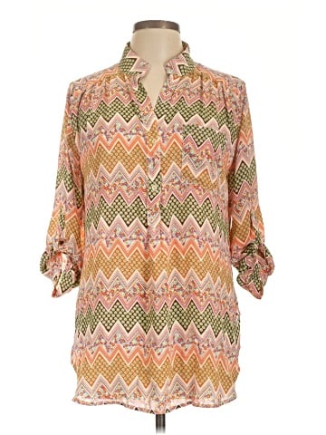 Cals 3/4 Sleeve Blouse (view 1)