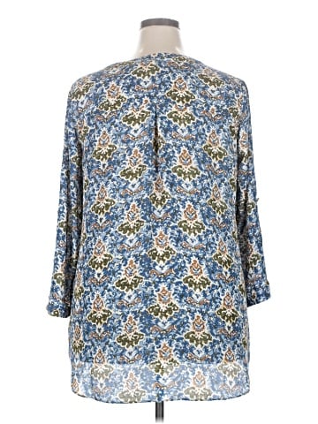 Cato 3/4 Sleeve Blouse (view 2)
