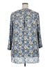 Cato 100% Polyester Blue 3/4 Sleeve Blouse Size 18 - photo 2