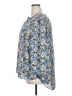 Cato 100% Polyester Blue 3/4 Sleeve Blouse Size 18 - photo 5