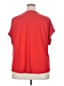 89th & Madison Red Short Sleeve Blouse Size 2X - photo 2