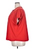 89th & Madison Red Short Sleeve Blouse Size 2X - photo 5