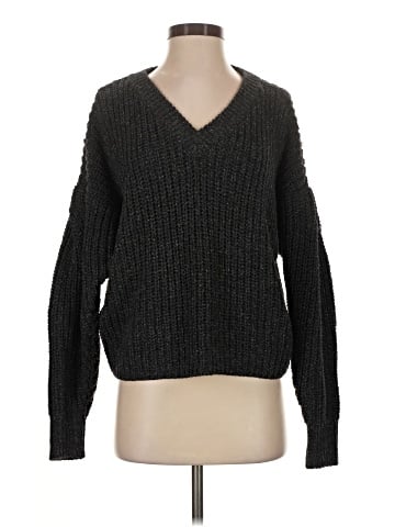 Madewell Pleat-Sleeve Pullover Sweater (view 1)