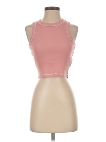 Madewell Brightside Crop Tank (view 1)
