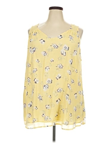 dip Sleeveless Blouse (view 1)