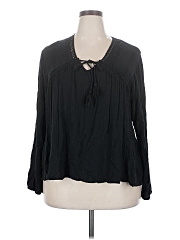 American Eagle Outfitters Long Sleeve Blouse (view 1)