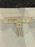 Maje Ivory Long Sleeve Blouse Size Lg (3) - photo 7