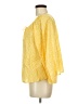 Universal Thread 100% Cotton Yellow 3/4 Sleeve Blouse Size M - photo 5