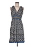 Max Studio Paisley Blue Casual Dress Size M - photo 1