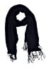 H&M 100% Rayon Black Scarf One size - photo 1