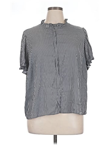 T Tahari Short Sleeve Blouse (view 1)