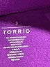 Torrid Solid Purple Athletic Shorts Size 3X Plus (3) - photo 3