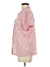 Blair Paisley Pink Short Sleeve Blouse Size M - photo 5
