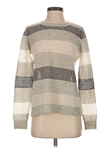 Minnie Rose Cashmere Pullover Sweater (view 1)