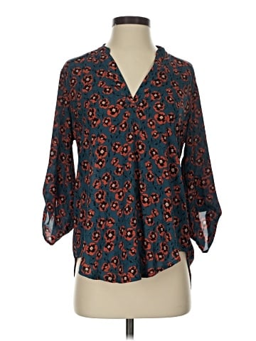 Lush 3/4 Sleeve Blouse (view 1)