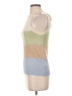 Mine 100% Acrylic Color Block Tan Sweater Vest Size S - photo 5