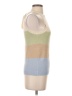 Mine 100% Acrylic Color Block Tan Sweater Vest Size S - photo 4