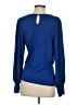Eclair Blue Long Sleeve Blouse Size S - photo 2