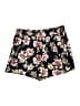 Shein Curve 100% Polyester Floral Black Shorts Size 22 Plus (5) - photo 1
