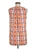 Adrienne Vittadini 100% Polyester Orange Sleeveless Blouse Size M - photo 2