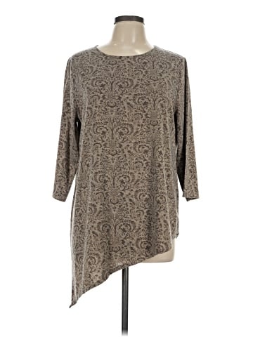 Travelers by Chico's 3/4 Sleeve Top (view 1)
