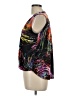 Ariella Graphic Red Black Sleeveless Blouse Size L - photo 5