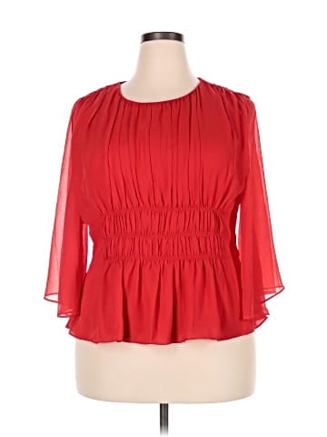 Parker 3/4 Sleeve Blouse (view 1)