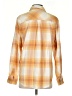 Weatherproof Plaid Orange Long Sleeve Button-Down Shirt Size S - photo 2