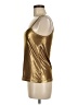 Cache Metallic Gold Sleeveless Top Size M - photo 5