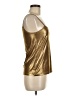 Cache Metallic Gold Sleeveless Top Size M - photo 4