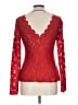 Bailey 44 Red Long Sleeve Top Size L - photo 2