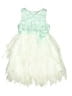 American Princess 100% Polyester Green Dress Size 6X - photo 1