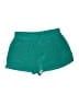 Lavender Brown Solid Green Shorts Size L - photo 1