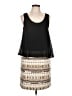 Francesca's Graphic Black Cocktail Dress Size L - photo 1