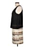Francesca's Graphic Black Cocktail Dress Size L - photo 5