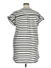 Fred David Stripes White Casual Dress Size XL - photo 2