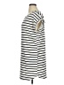 Fred David Stripes White Casual Dress Size XL - photo 5
