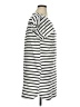 Fred David Stripes White Casual Dress Size XL - photo 4