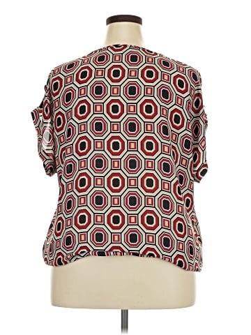 Roz & Ali Short Sleeve Blouse (view 2)