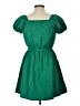 CeCe 100% Polyester Solid Green Casual Dress Size 14 - photo 2