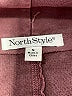 North Style 100% Cotton Burgundy Jacket Size S - photo 7